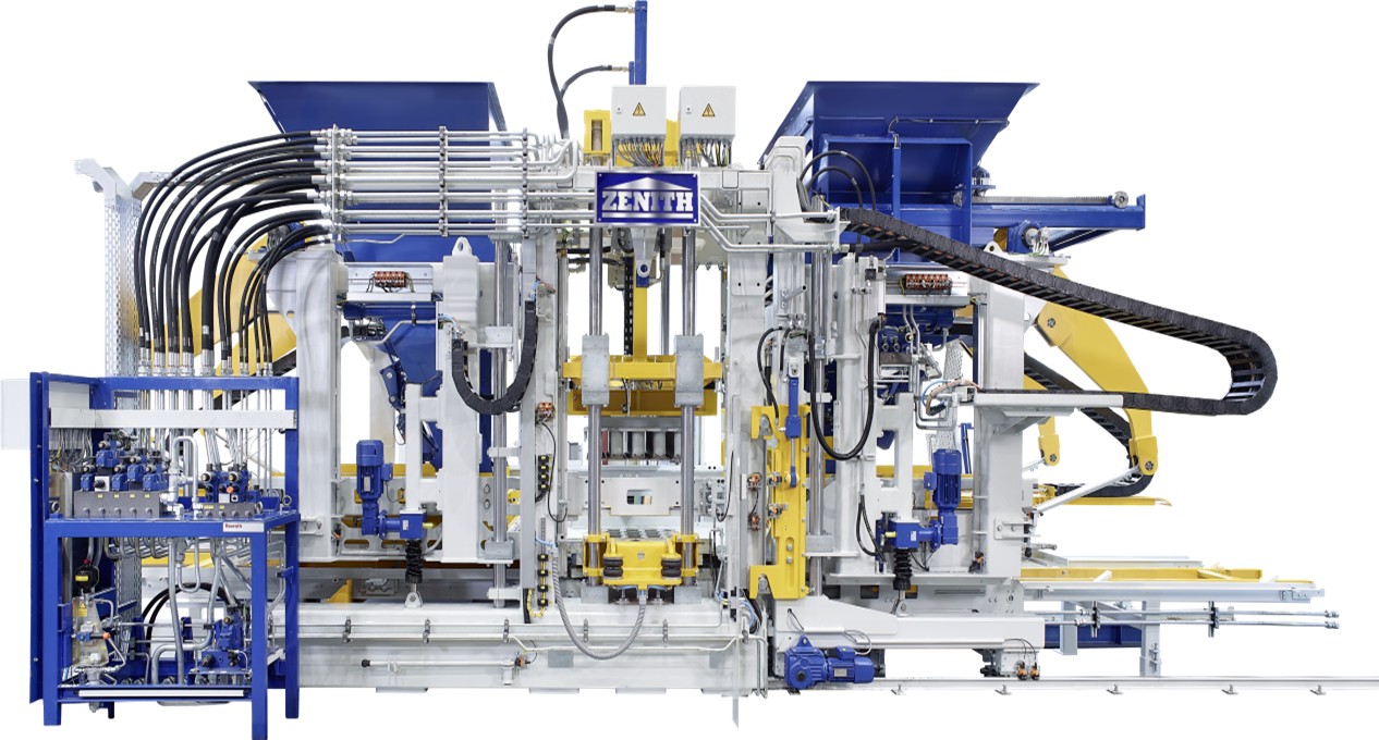 Maju Nganyarke Paving Kutha kanthi Peralatan Nggawe Bata Motong